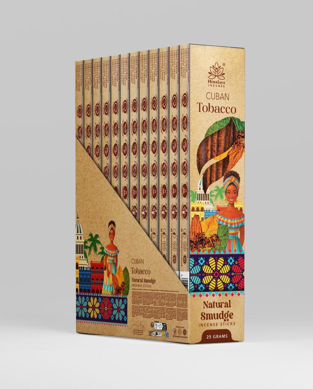 Himalaya Cuban Tobacco Incense Stick-25g